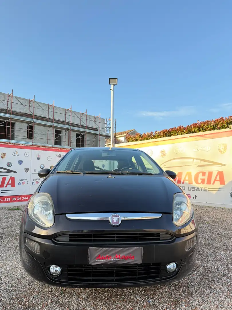 Fiat Punto Evo Punto Evo 1.3 Mjt 75 CV DPF 5 porte S&S Dynamic Zwart - 1