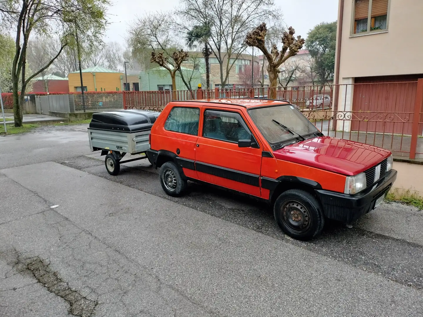 Fiat Panda Panda 1a serie 4x4 con gancio traino GPL - 1
