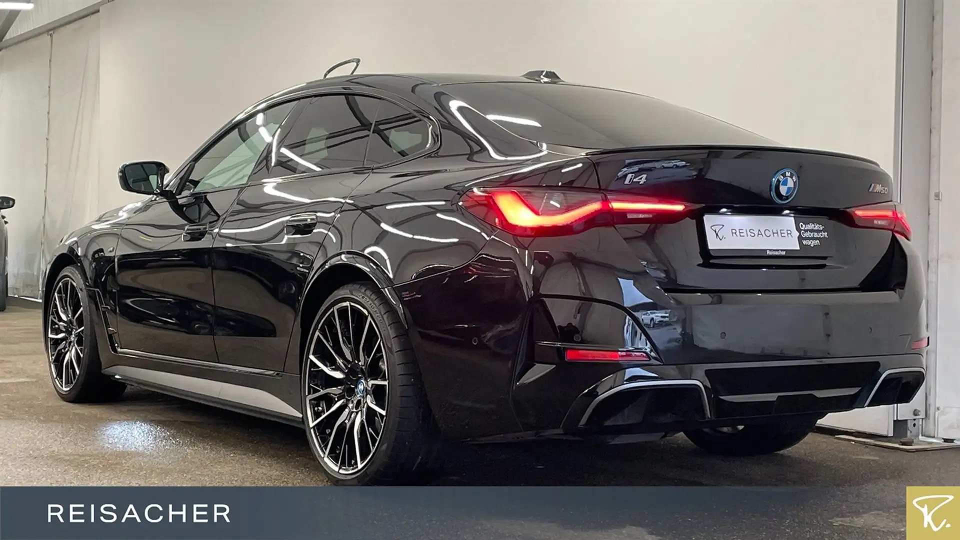 BMW i4 I4 A M50 LCPro PDC RFK ACC SHZ KlimA H&K 20" LM Schwarz - 2