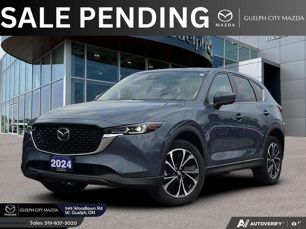 Gray 2024 Mazda CX-5 SUV / Crossover  Automatic