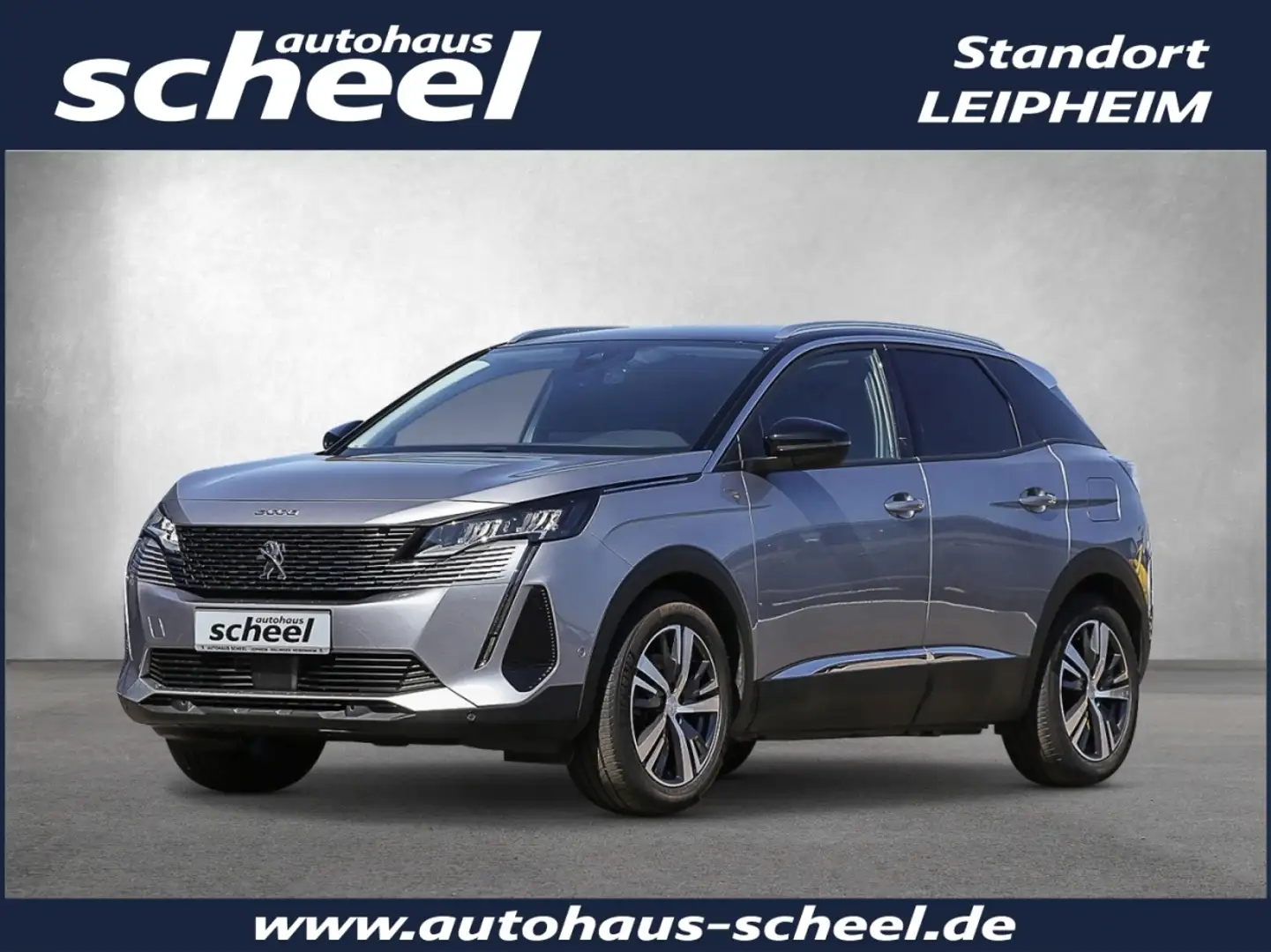 Peugeot 3008 Roadtrip 1.6 Hybrid 225 (Plug-In) FLA SpurH Grau - 1
