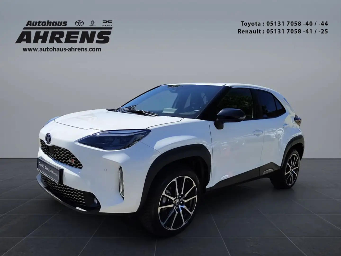 Toyota Yaris Cross Hybrid 1.5 VVT-i GR Sport Head-up Display ACC Weiß - 1
