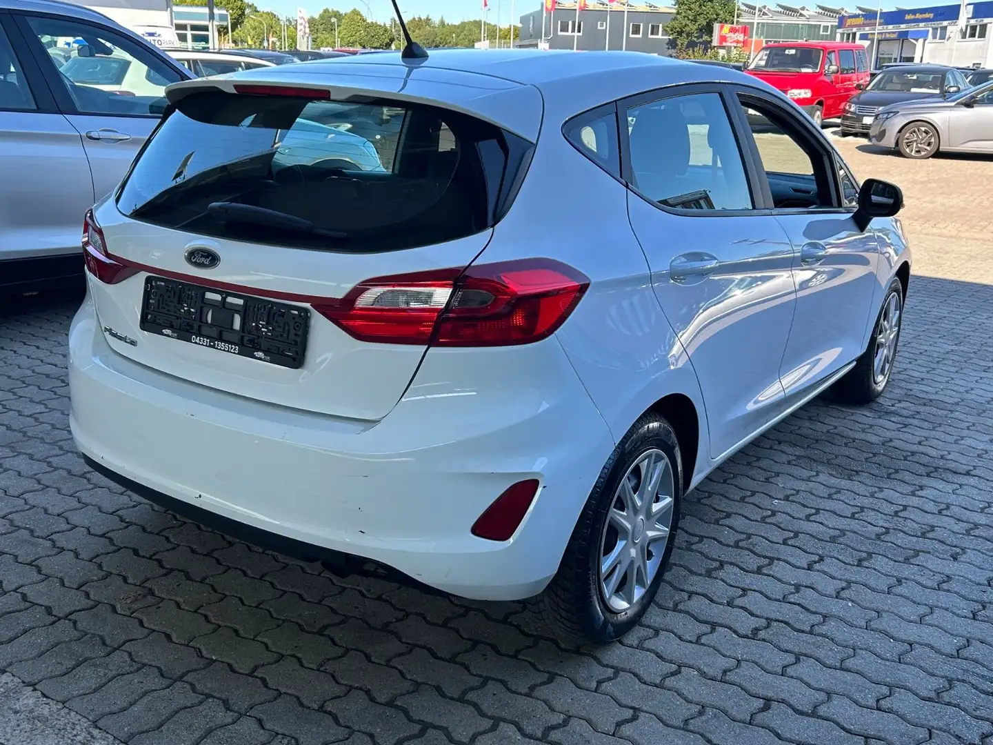 Ford Fiesta Trend 1.1 Duratec TI-VCT Blanc - 2
