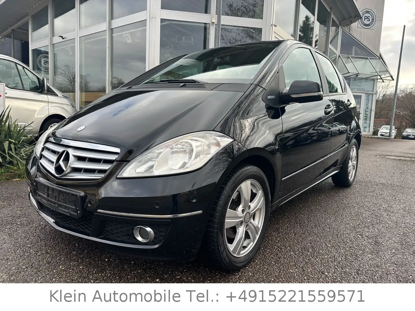 Mercedes-Benz A 160 Avantgarde 2.Hand TÜV NEU Klima SHZ Negru - 1