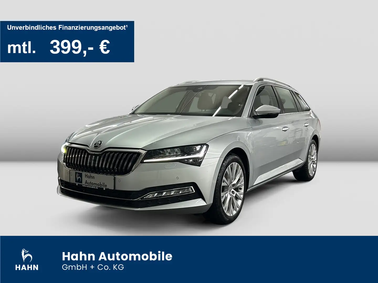 Skoda Superb Combi 2.0TSI DSG Style LED AHK KESSY Silber - 1