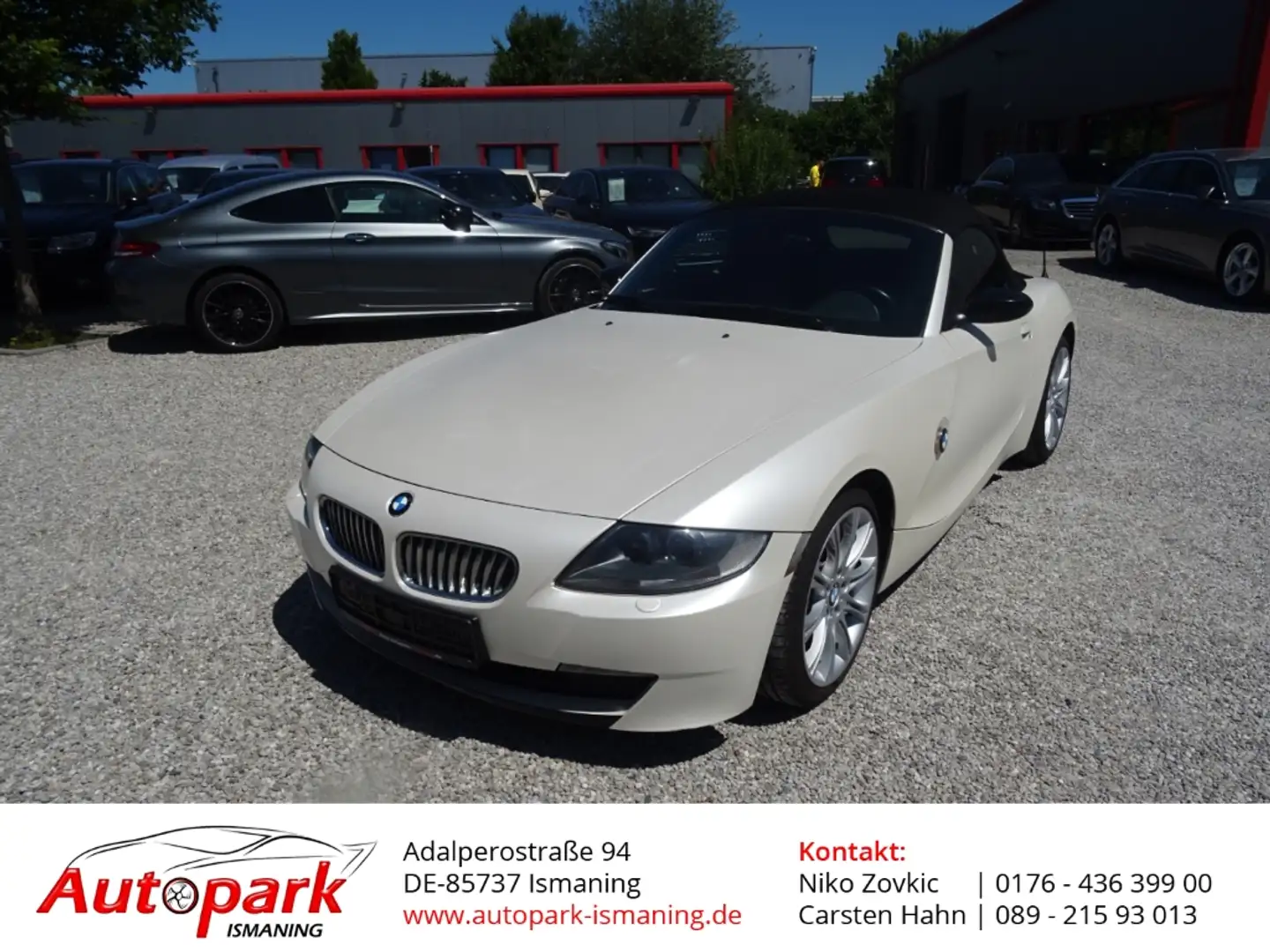 BMW Z4 2.0i Roadster El. Verdeck Soundsystem Xenon Weiß - 1