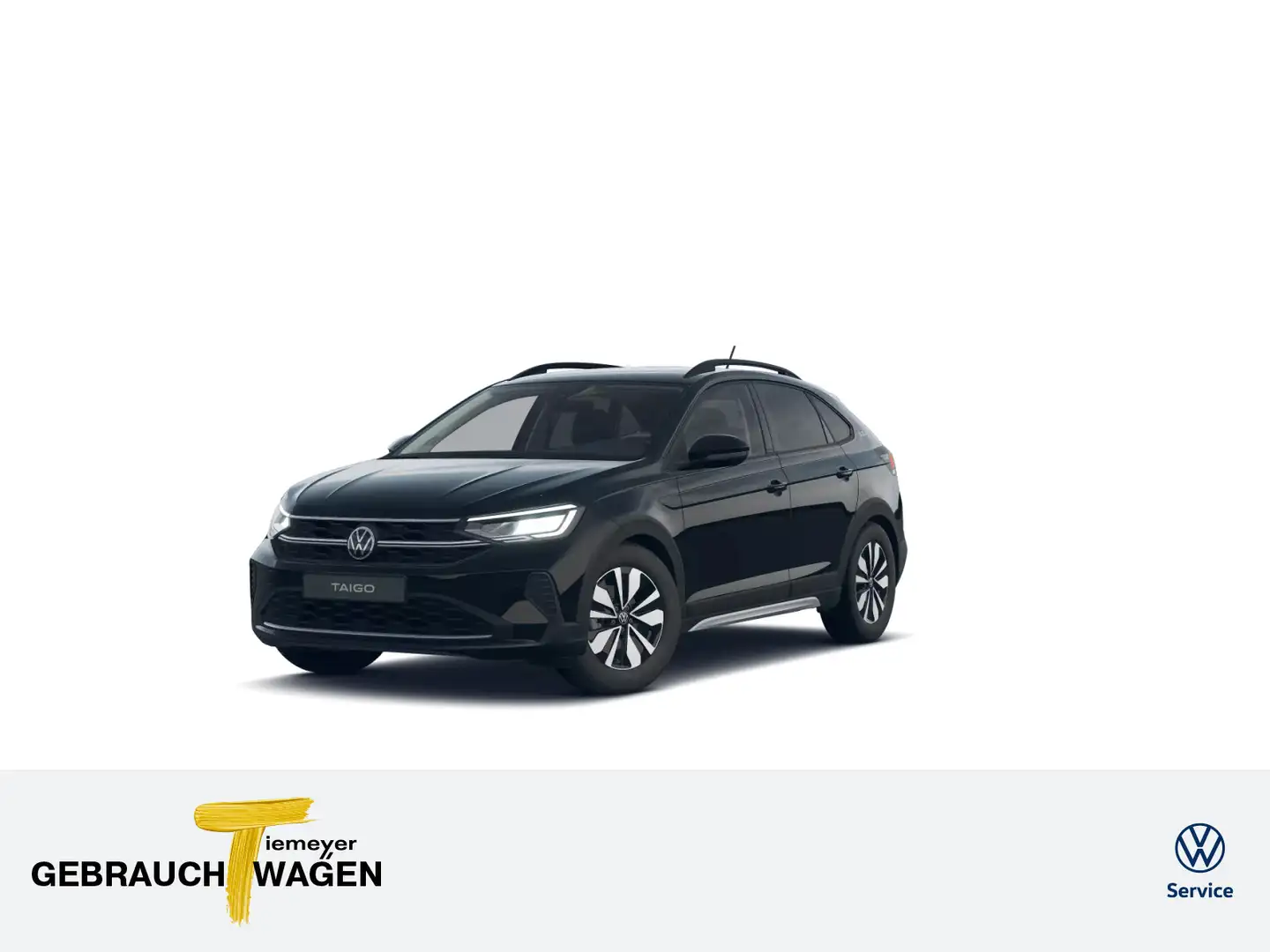 Volkswagen Taigo 1.0 TSI DSG GOAL LED ACC SITZHZ LM16 Schwarz - 1