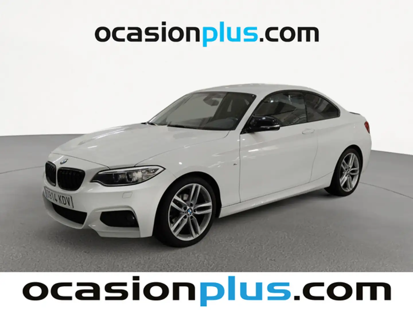 BMW 218 218d Coupé Blanc - 1