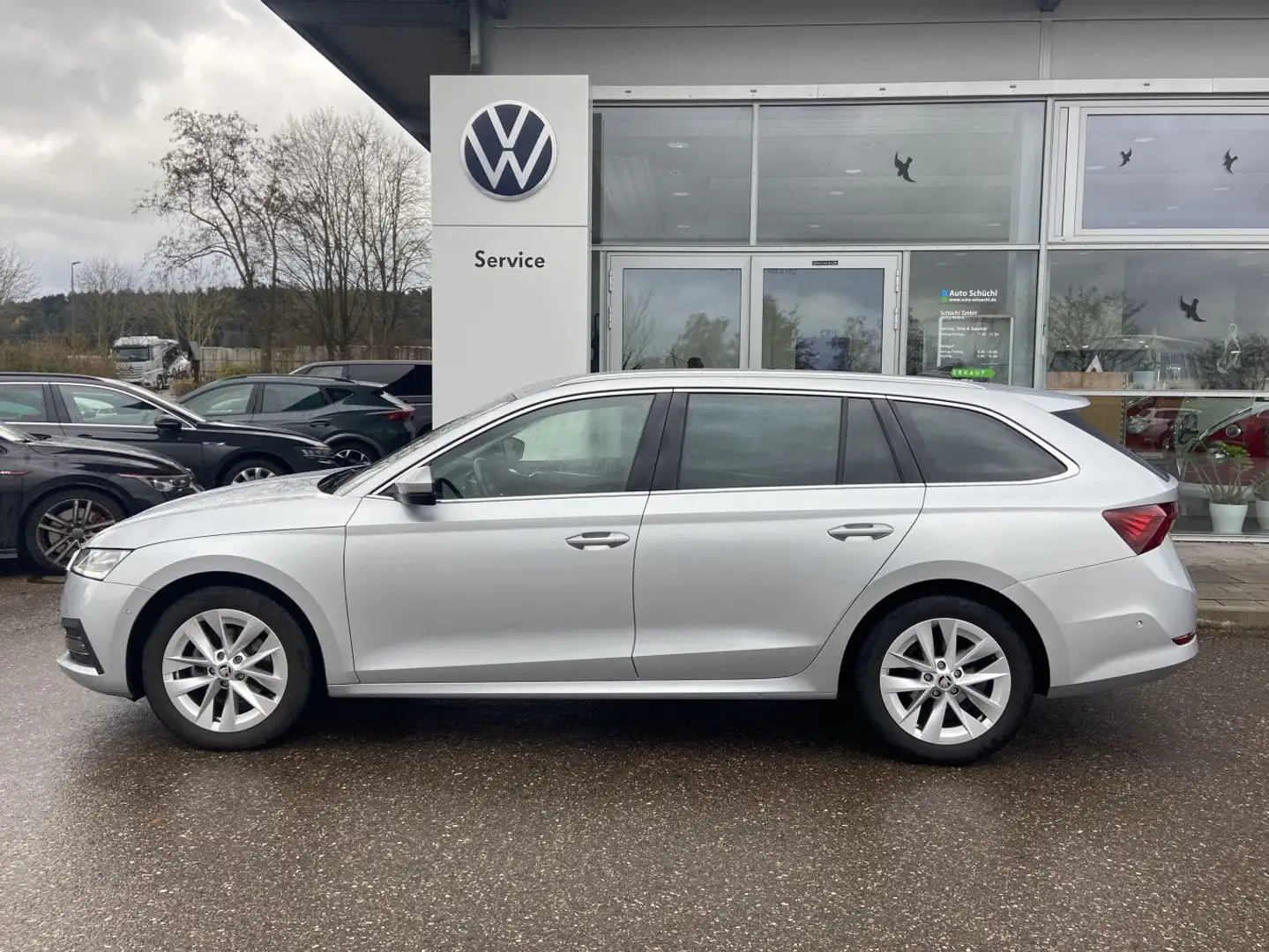 Skoda Octavia Combi 2.0 TDI DSG Style NAVI-COLUMBUS+LE Silber - 2