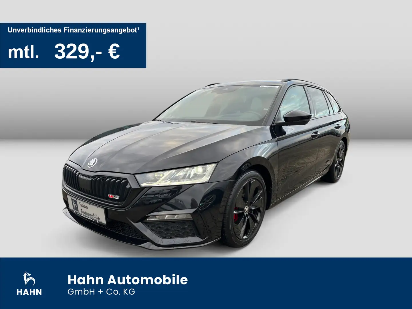 Skoda Octavia Combi RS 2.0TDI DSG AHK Cam HuD LED Navi Schwarz - 1