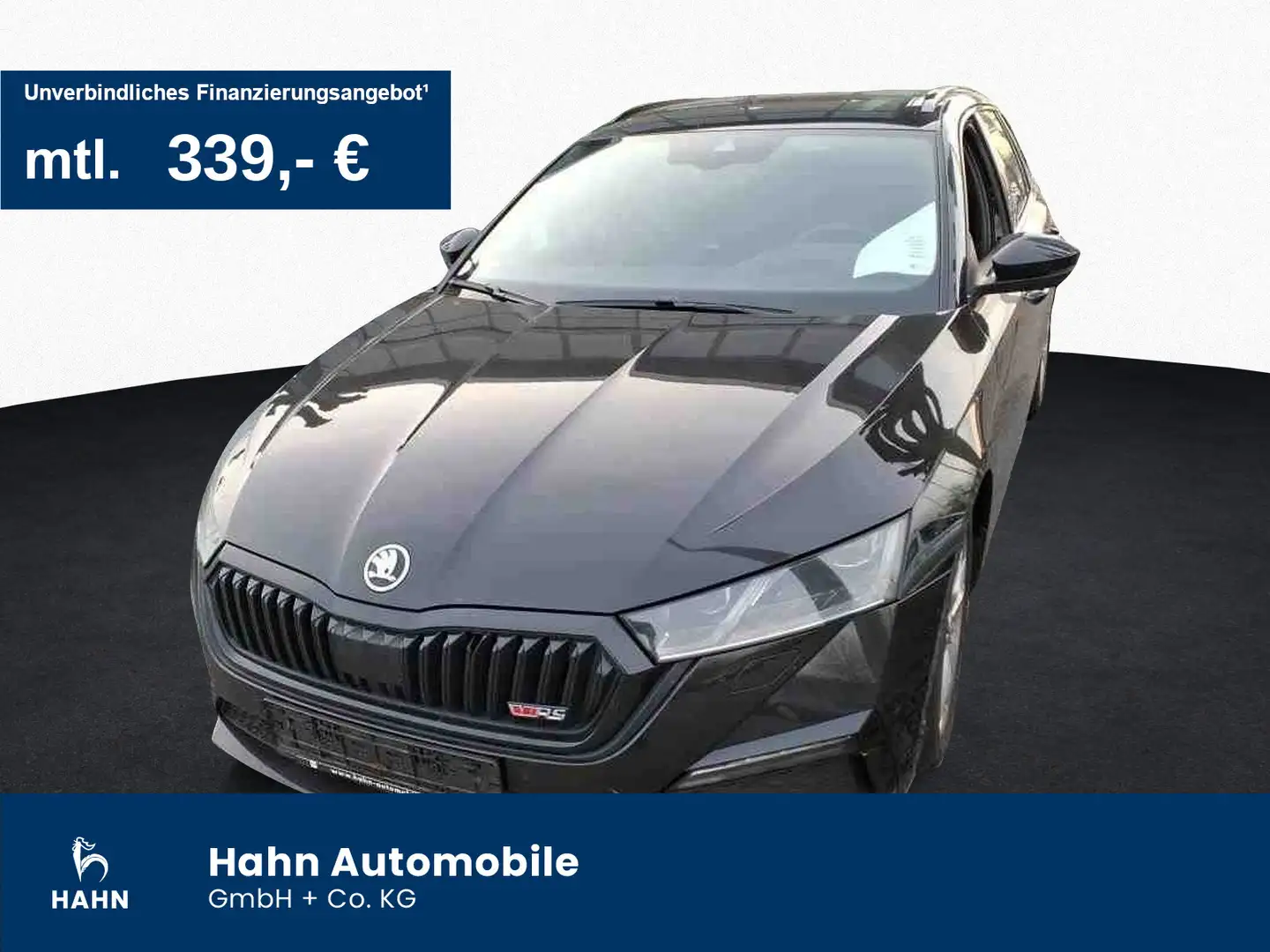 Skoda Octavia Combi RS 2.0TDI DSG AHK Cam HuD LED Navi Schwarz - 1