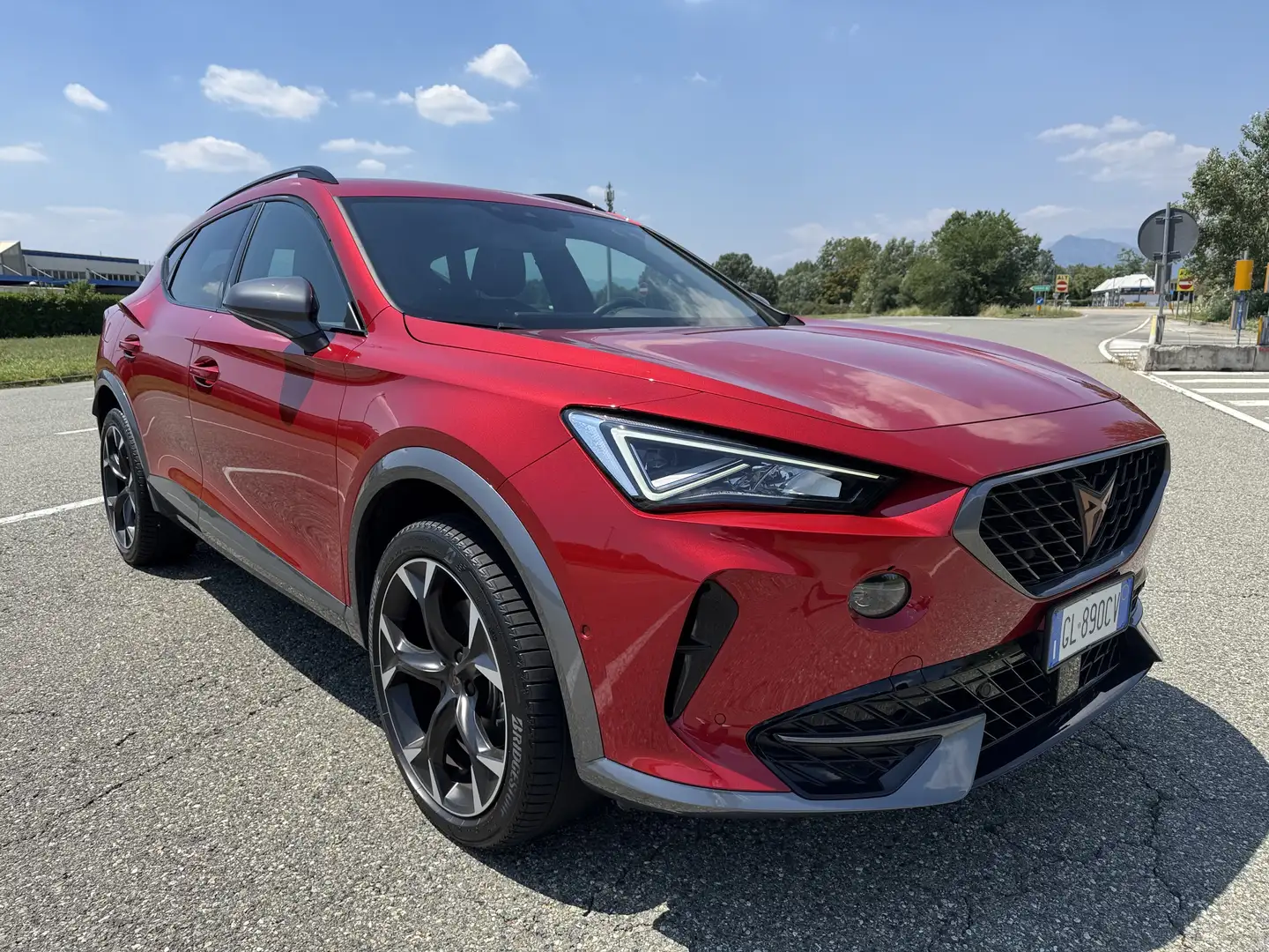 CUPRA Formentor 1.5 tsi 150cv UNICO PROPRIETARIO Cambio Manuale Rosso - 1