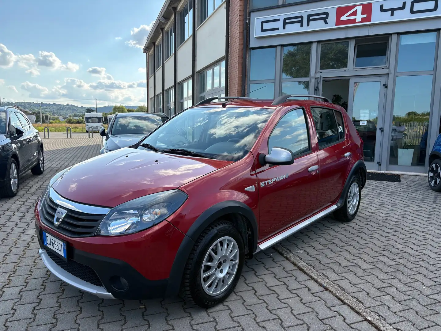 Dacia Sandero Sandero I 2008 1.6 8v Stepway Gpl 85cv Rosso - 1