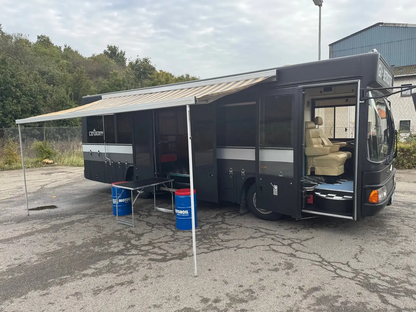 Mercedes-Benz Neoplan Auwärter Bus Event Büro H-Kennzeiche Schwarz - 1
