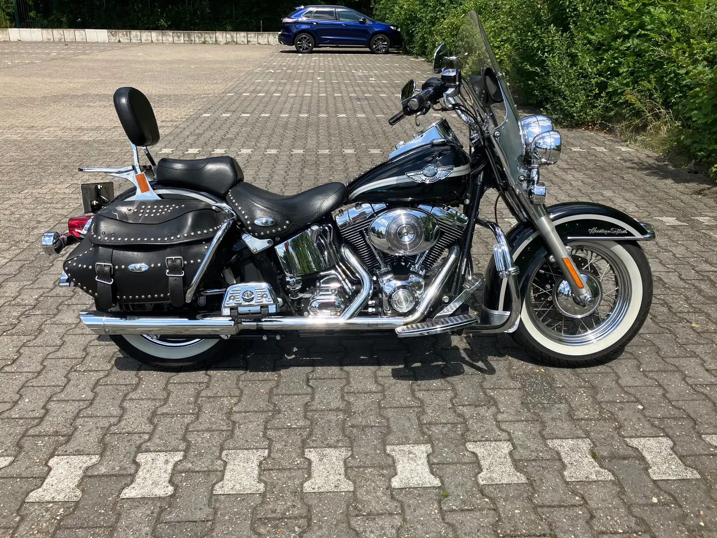 Harley-Davidson Heritage Softail FLSTCI Fekete - 1