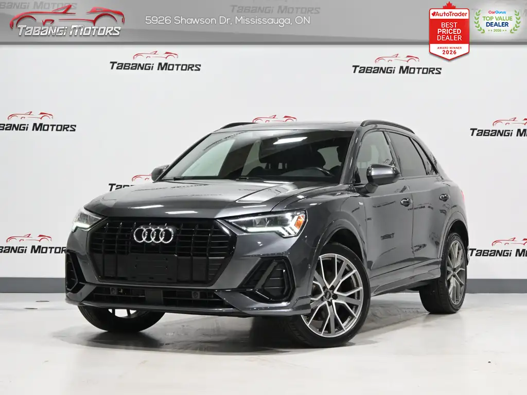 2020 Audi Q3 Technik S-Line 360CAM B&O Adaptive Cruise Ambient Light
