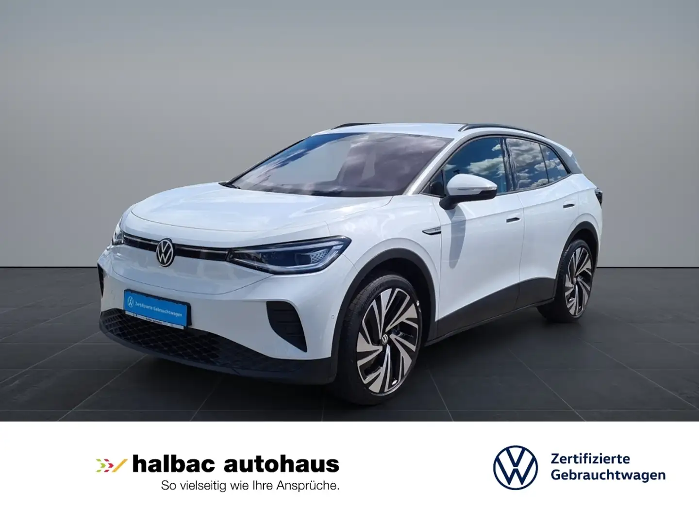 Volkswagen ID.4 Pro Performance 150kW +1,49%+AHK+WR+WÄRMEPUMPE+NA Weiß - 1