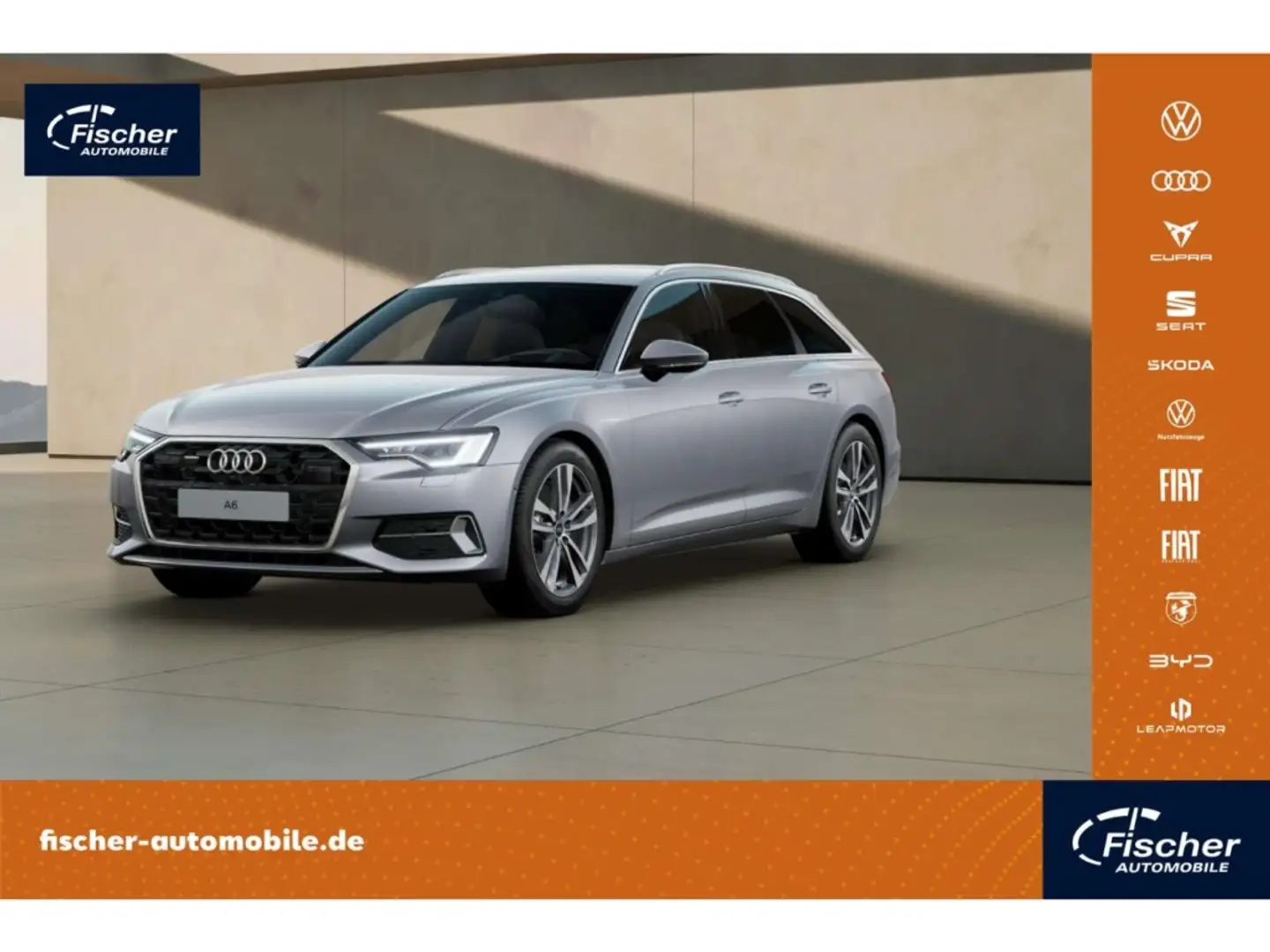 Audi A6 Avant 50 TDI quattro Advanced Silber - 1