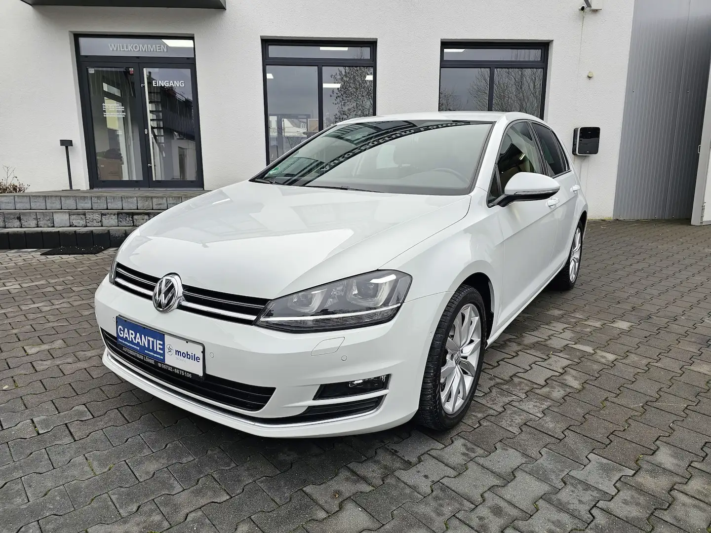 Volkswagen Golf VII 1.4 TSI Highline NAVI AUS 2.HAND Blanc - 1