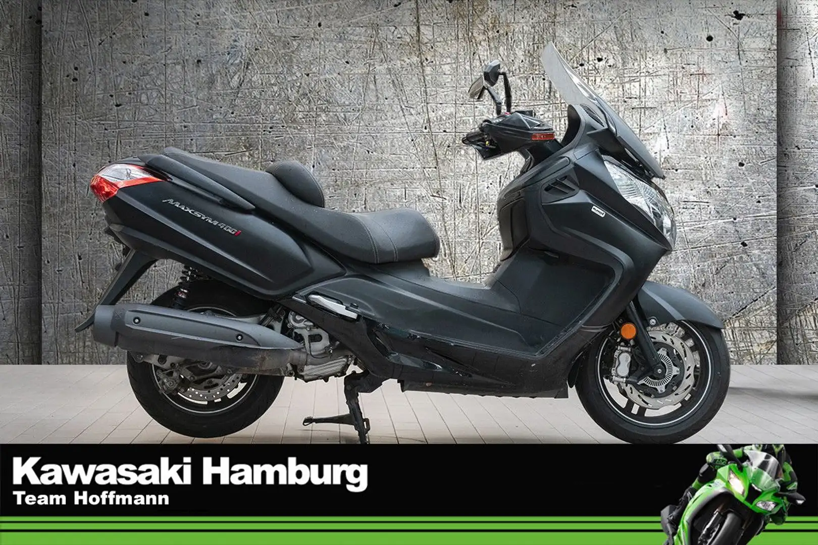 SYM Maxsym 400i ABS, unfallfrei, Lieferservice Schwarz - 1