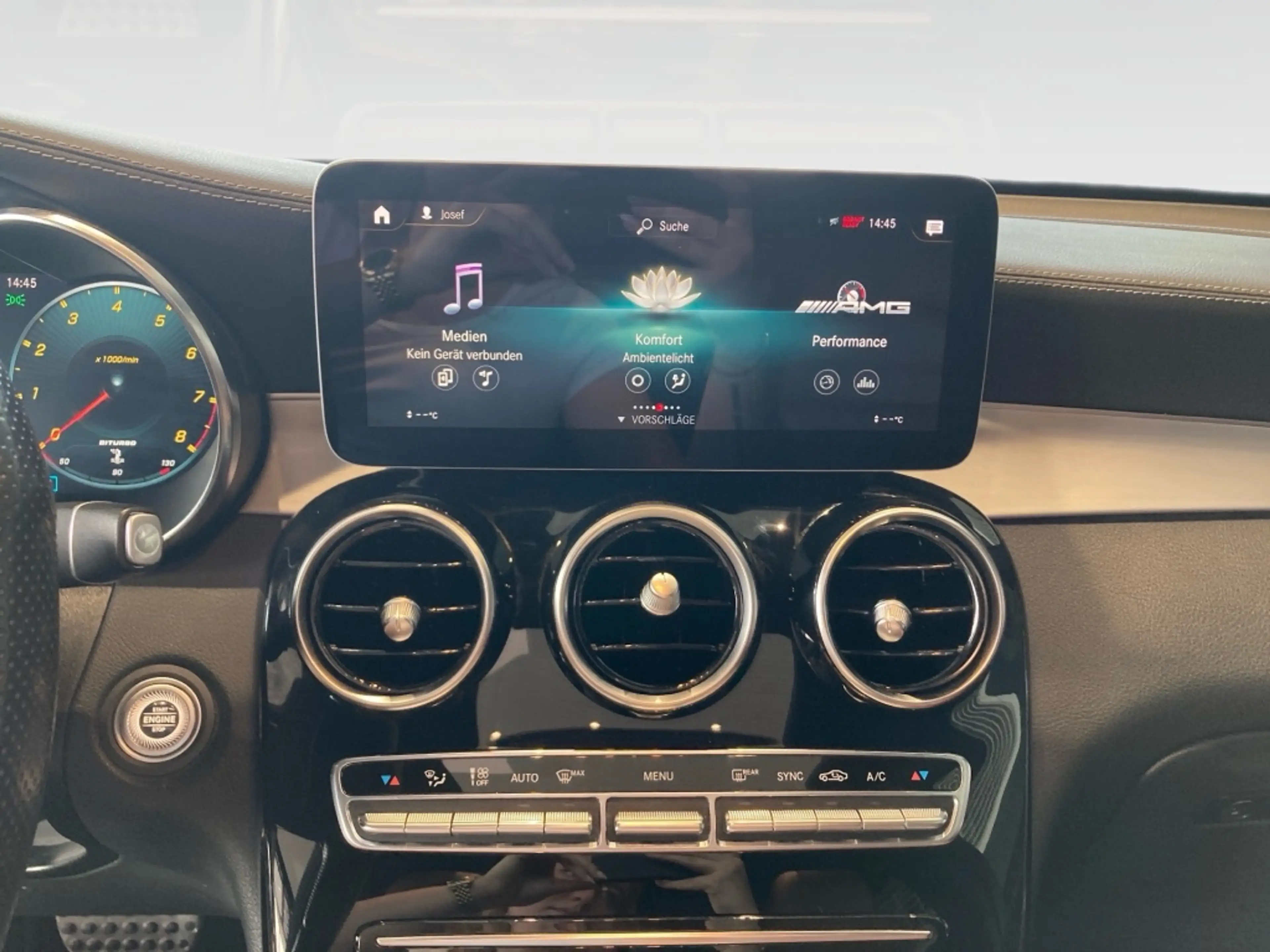 Mercedes-Benz GLC 43 AMG 4M SD+AHK+MULTBEAM+Burmest+MBUX+360°K — photo 13