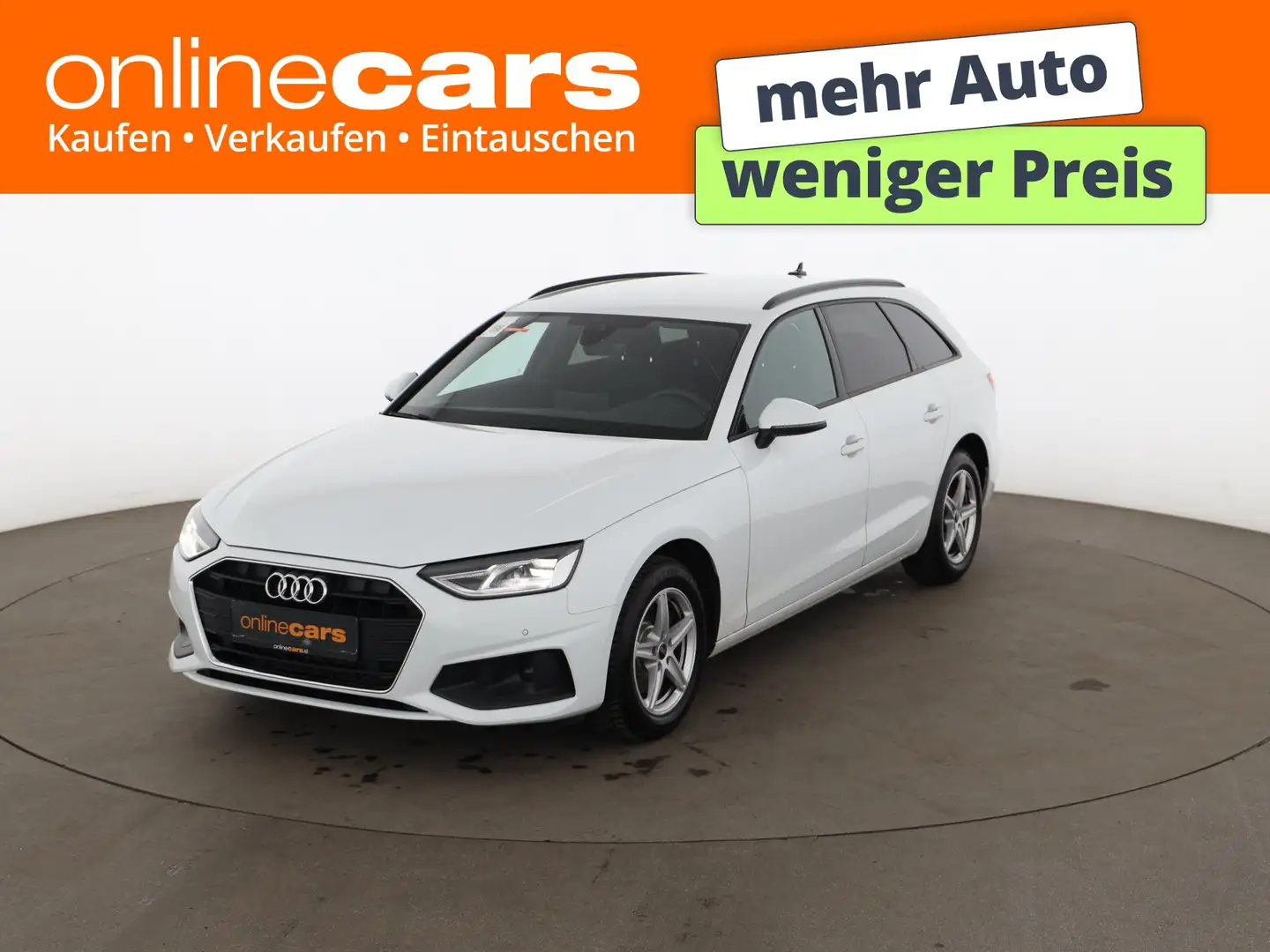 Audi A4 Avant 35 TDI Aut LED NAVI SITZHZG TEMPOMAT PDC Weiß - 1