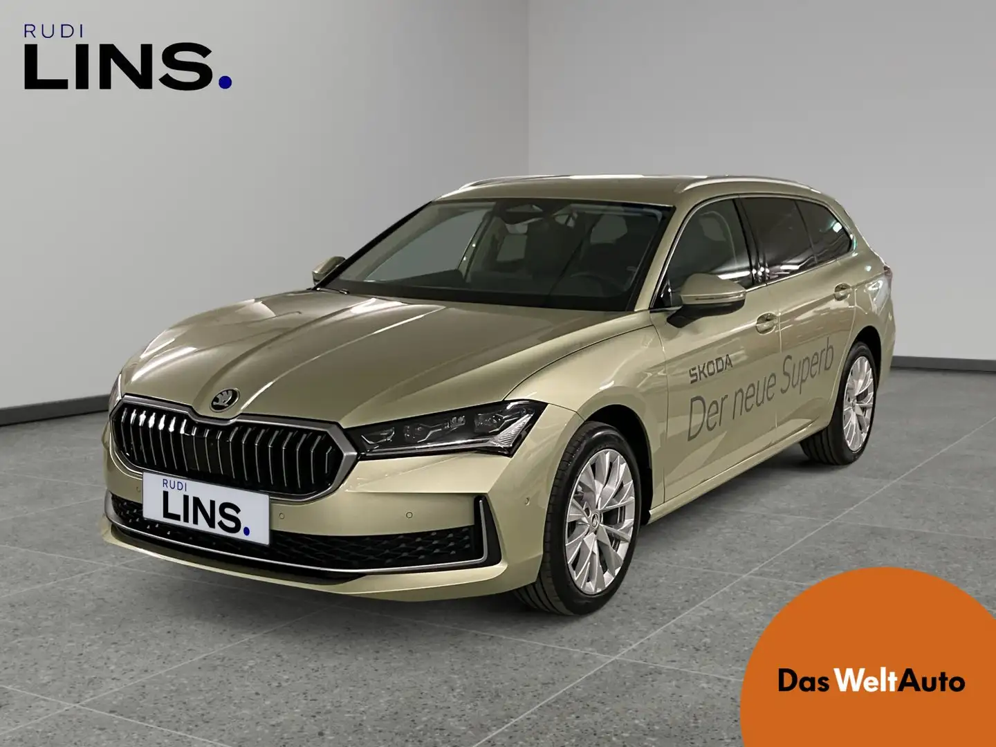 Skoda Superb Selection TDI DSG Gelb - 1