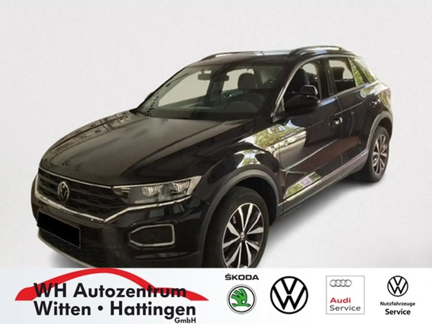 Volkswagen T-Roc 2.0 TDI Style FAHRSCHULWAGEN PANORAMA AHK NAVI ... Schwarz - 1