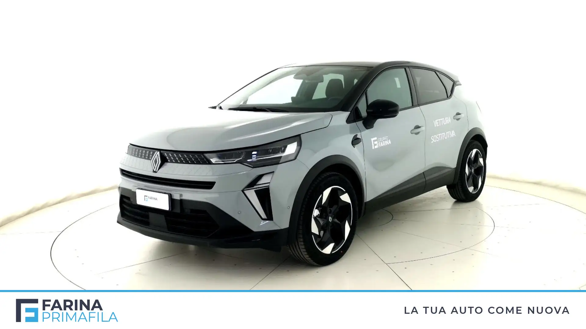 Renault Captur 1.6 E-Tech full hybrid Techno Grigio - 1