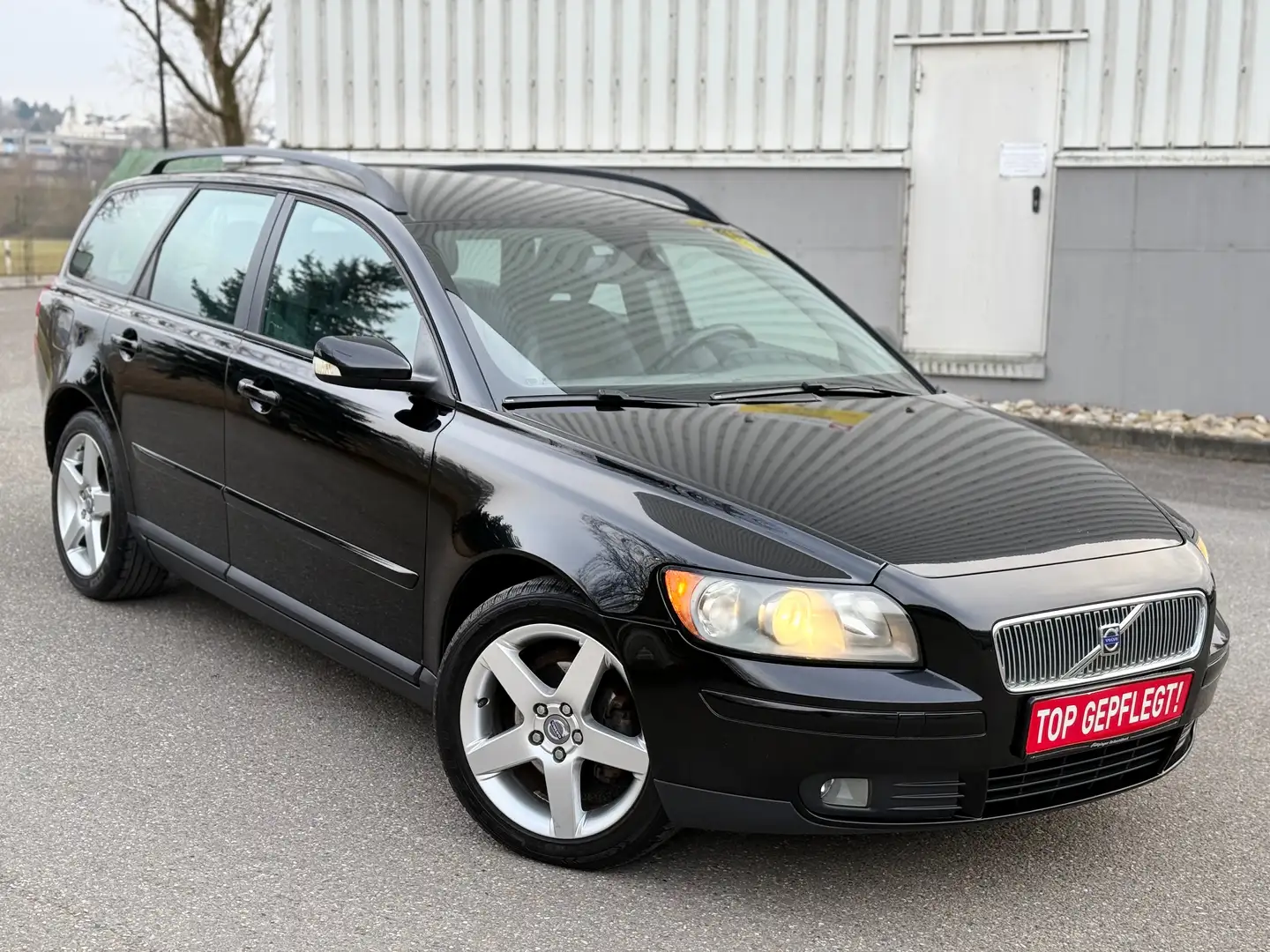 Volvo V50 TOP GEPFLEGT -Scheckheftgepflegt Schwarz - 1