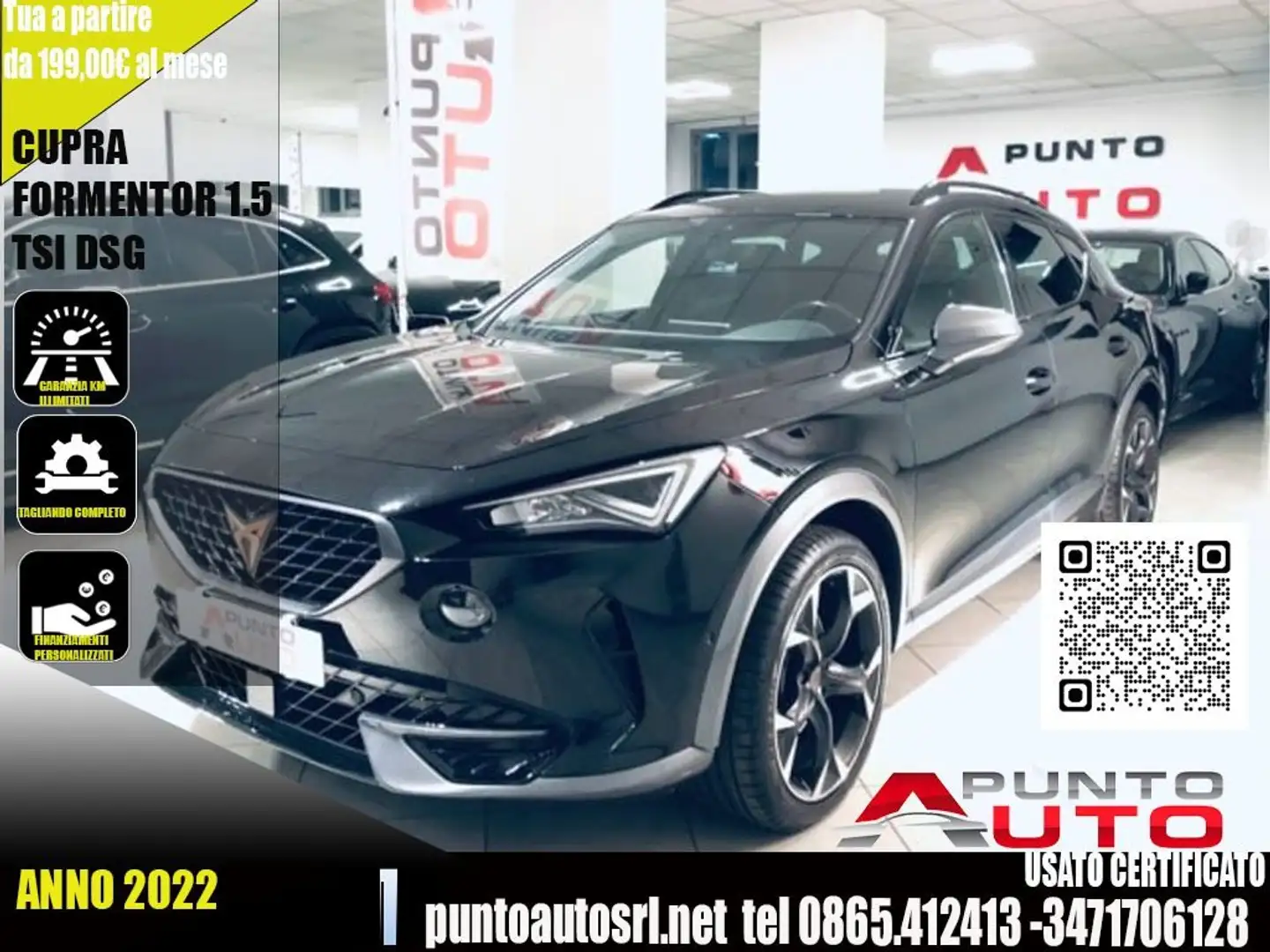 CUPRA Formentor 1.5 TSI DSG FULL Noir - 1