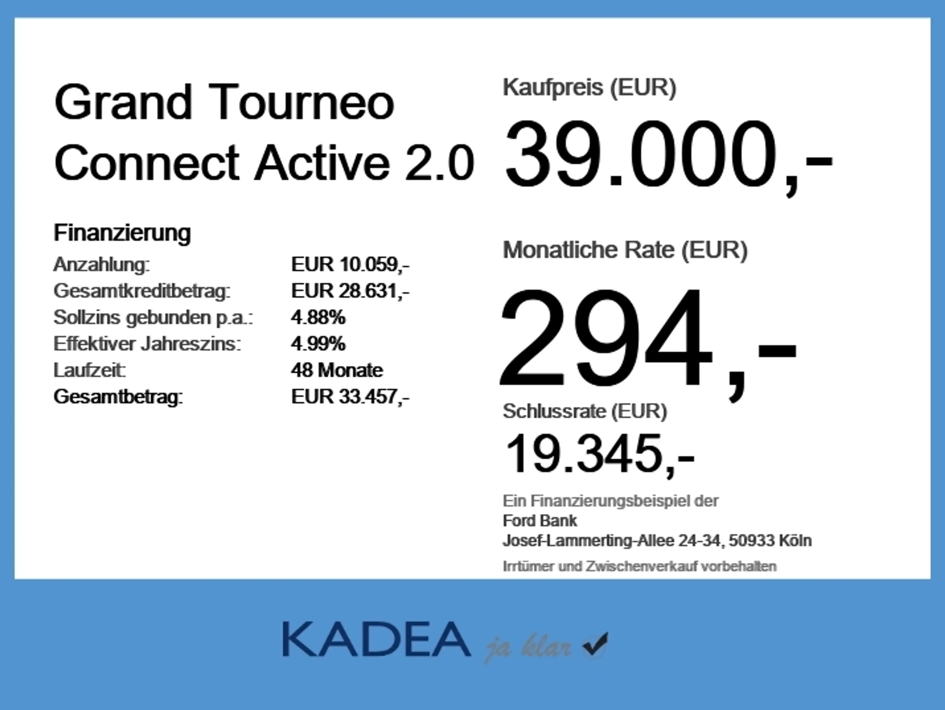 Ford Tourneo Connect Grand Active 2.0 7-SITZER*PANO — photo 6