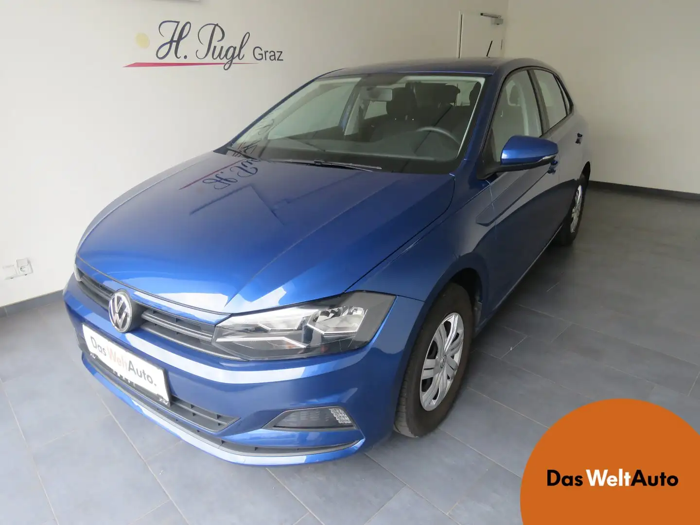 Volkswagen Polo Bleu - 1