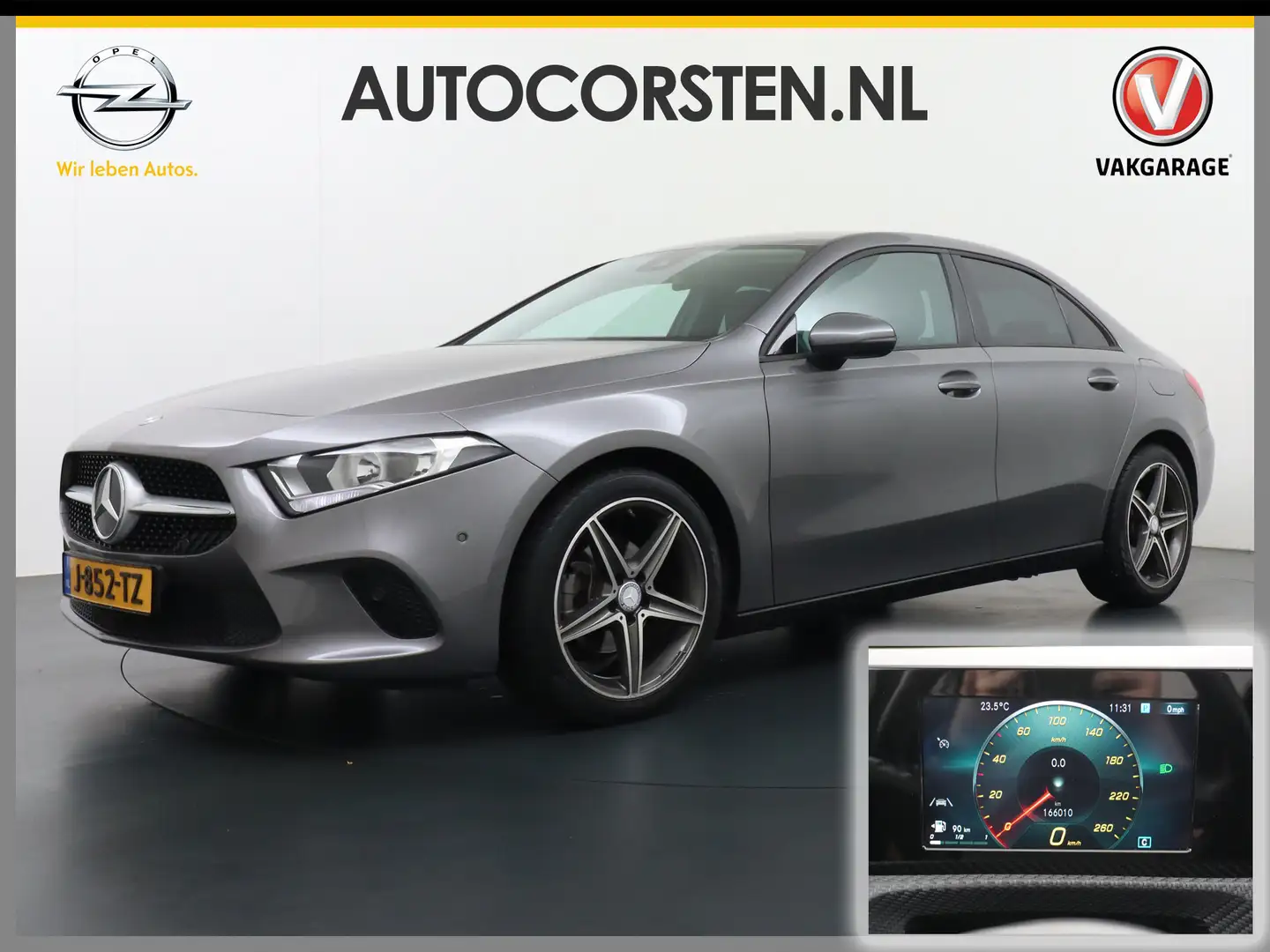 Mercedes-Benz A 180 AMG Camera Navi Virtual-Cockpit Ecc Cruise Control Grijs - 1