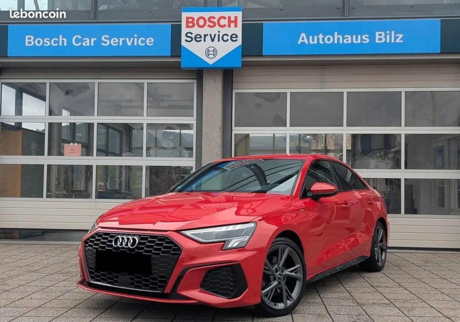 Audi A3 Limousine 35TFSI S Line 150ch GPS-LED-VIRTUAL COCKPIT-CAMERA-BANG & OLUFSEN-ROUGE TANGO-SEMI CUIR Rouge - 1