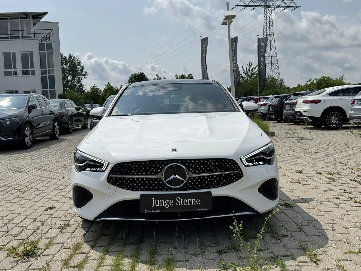 Mercedes-Benz CLA 180 CLA 180 Coupé Progressive Advanced Pano RüCam Sitz Blanc - 2