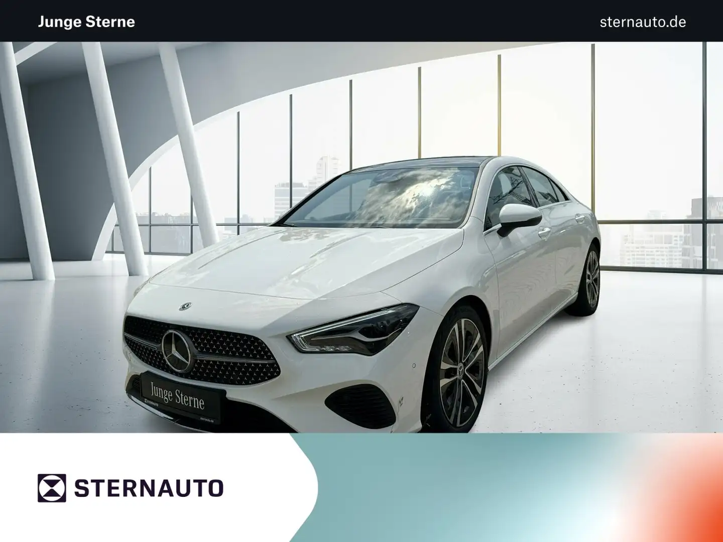 Mercedes-Benz CLA 180 CLA 180 Coupé Progressive Advanced Pano RüCam Sitz Blanc - 1