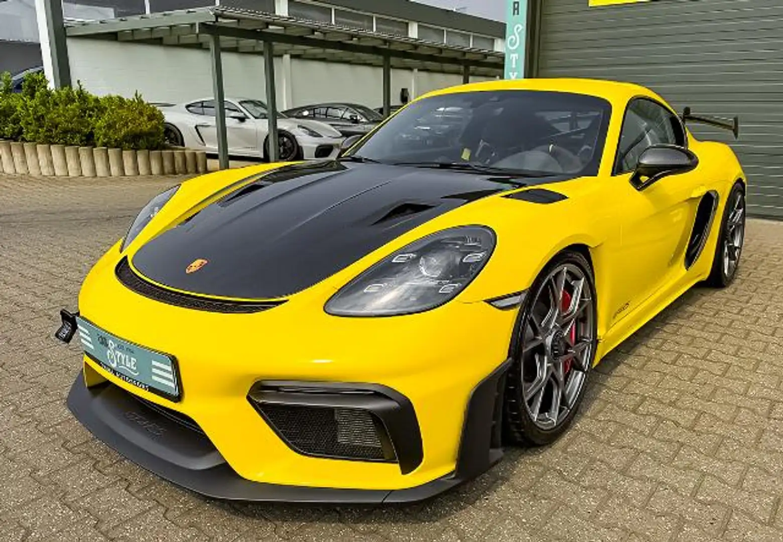 Porsche Cayman 4.0 GT4 RS Weissach Clubsport LED Bose Jaune - 1