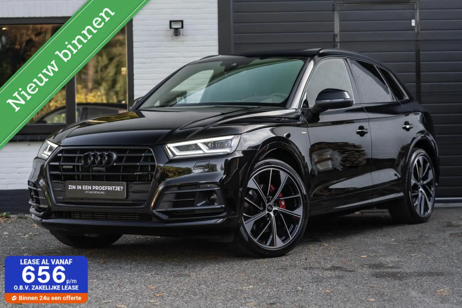 Audi Q5 55 TFSIe Quattro S-Line|PANO|HEAD-UP|TREKHAAK|LUCH Zwart - 1