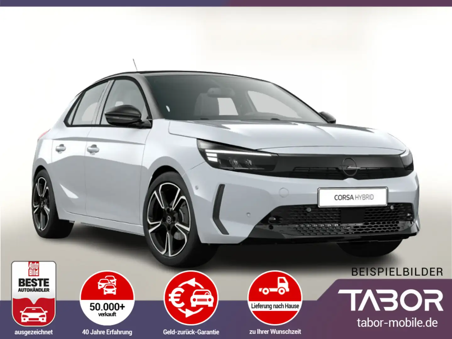 Opel Corsa 1.2 110 MHEV eDCT GS Kam PDCvo-hi 10"-DAB Blanc - 1