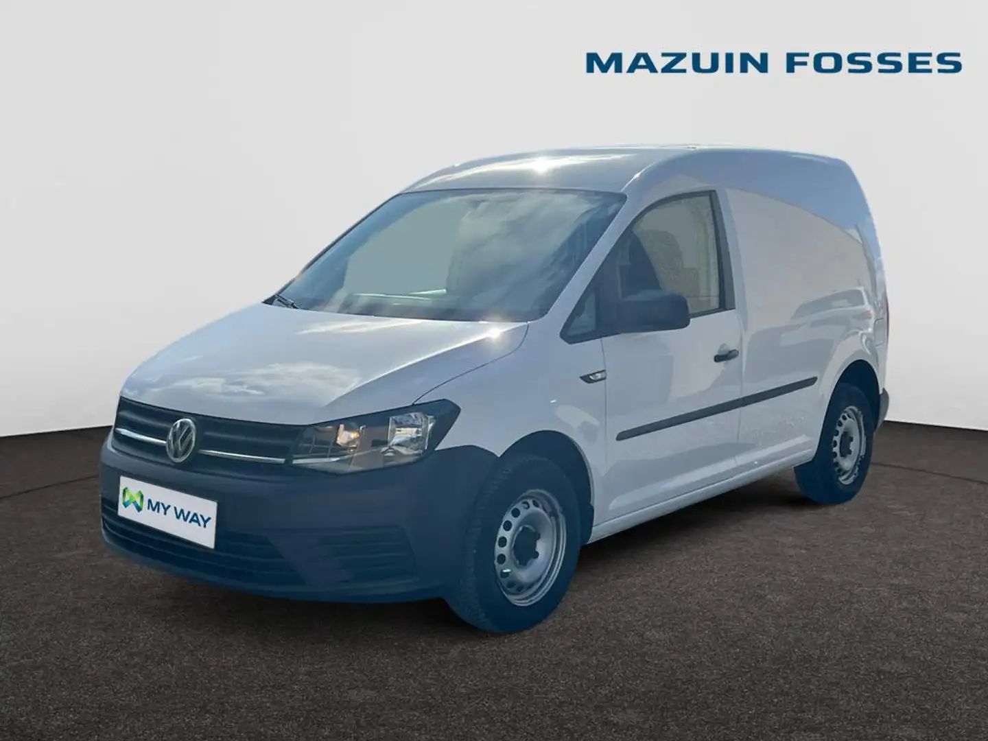 Volkswagen Caddy Caddy Fourgon 2,0 l TDI EU6 SCR BMT 102ch(75KW) Boîte manuelle 5 vitesses Blanc - 1