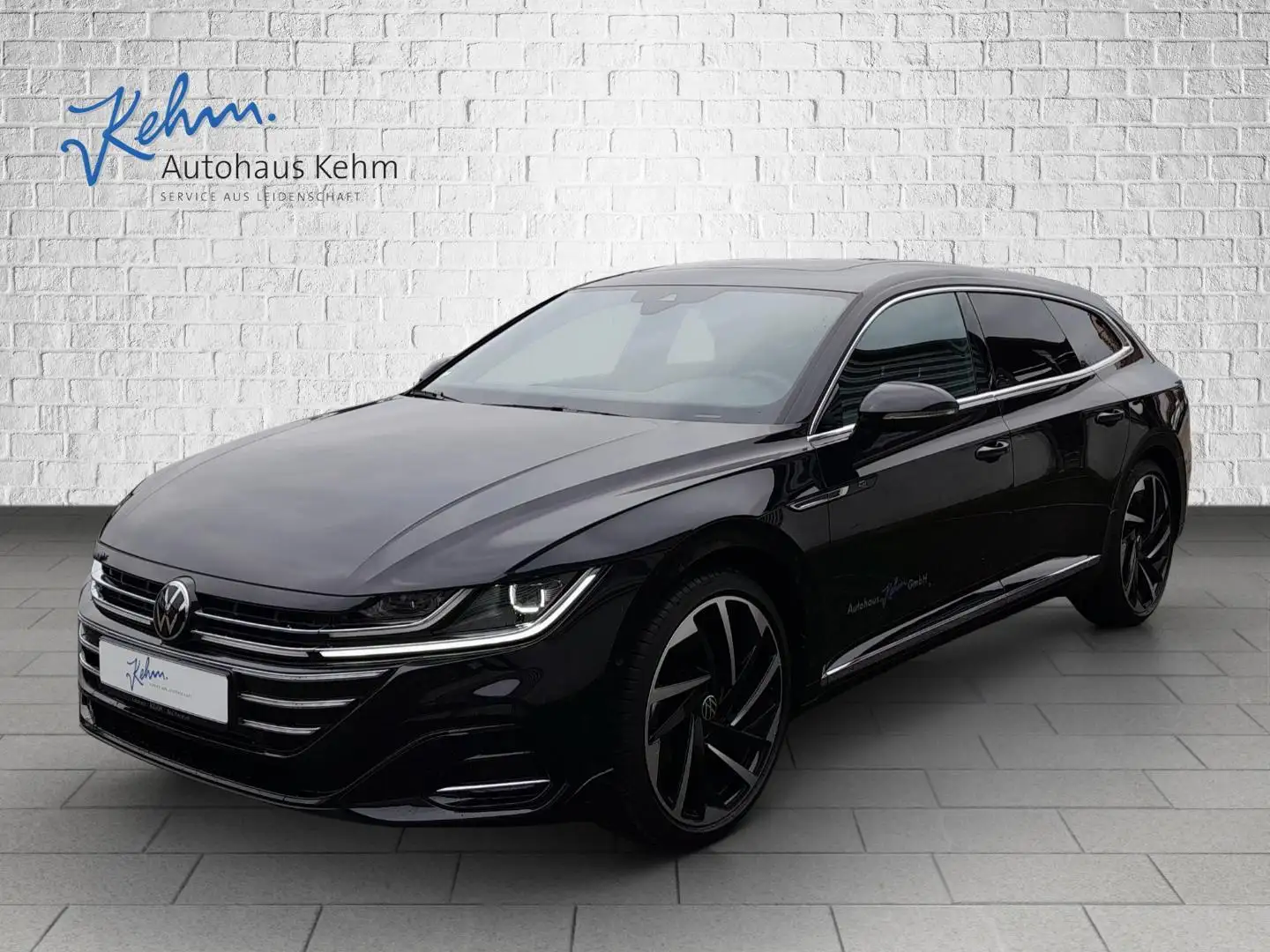 Volkswagen Arteon SB R-Line 2,0 TDI 4Motion STHZ|PANO|AHK|DCC|CAM Noir - 1