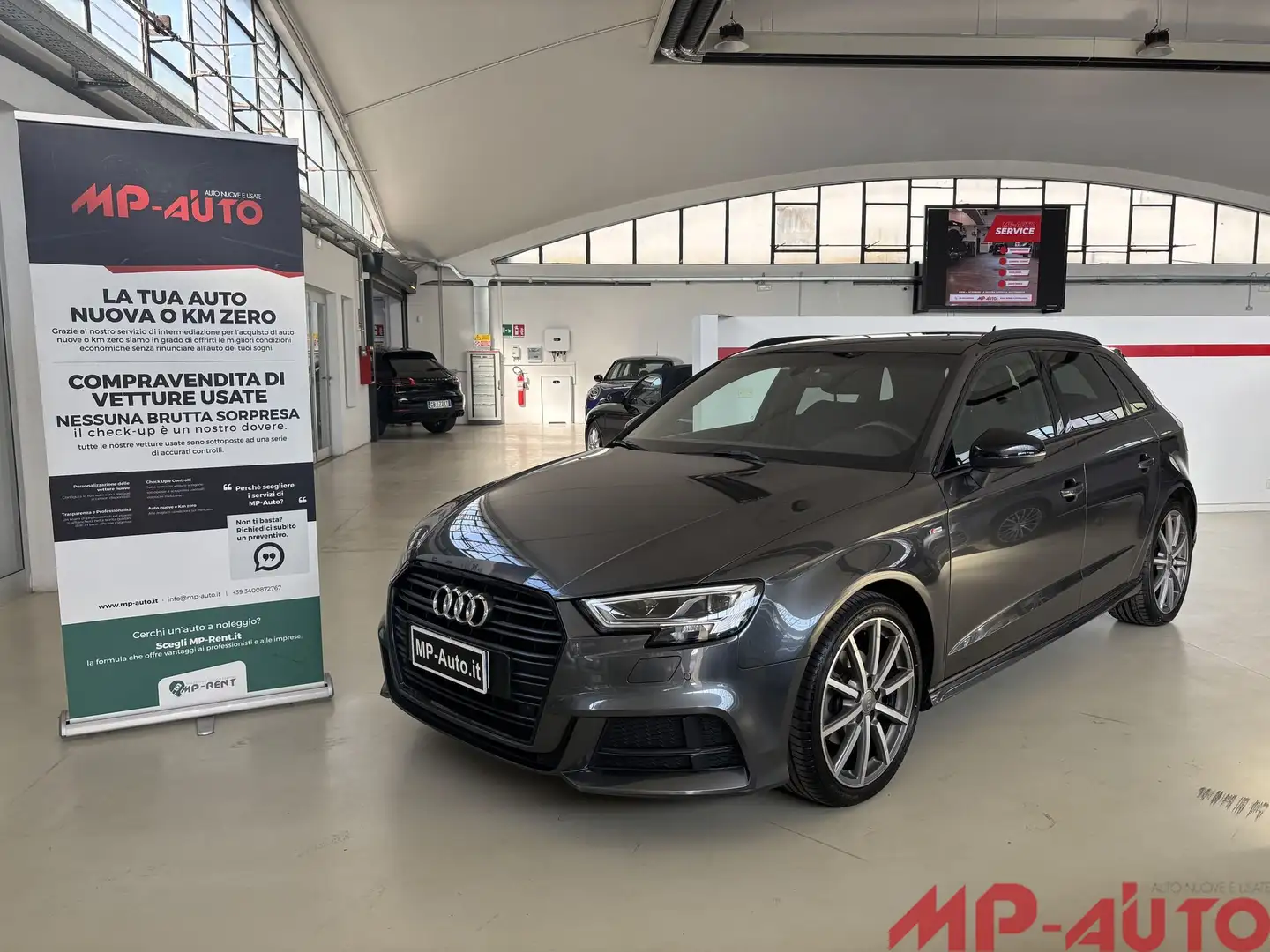 Audi A3 A3 SPB 35 TFSI Admired S-LINE Gris - 1