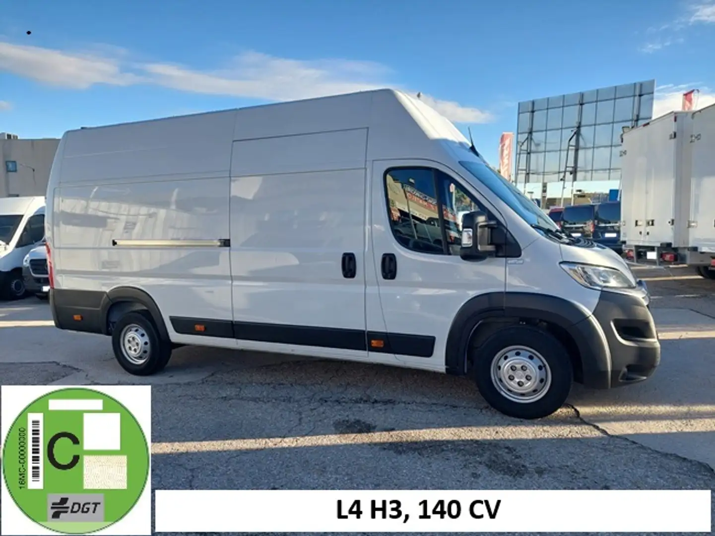 Citroen Jumper Fg. 2.2BlueHDi 35 L4H3 S&S Heavy 140 Blanco - 1