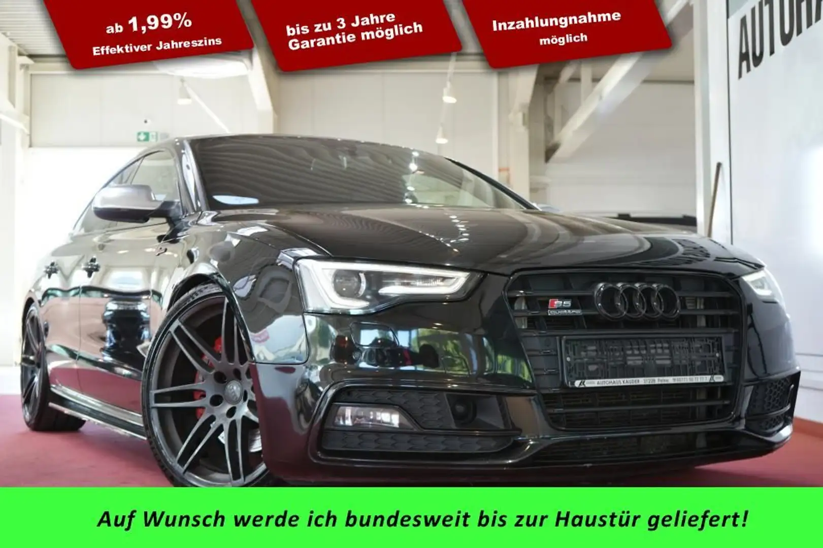 Audi S5 Sportback Quattro *LED*LEDER*Navi* Negro - 1