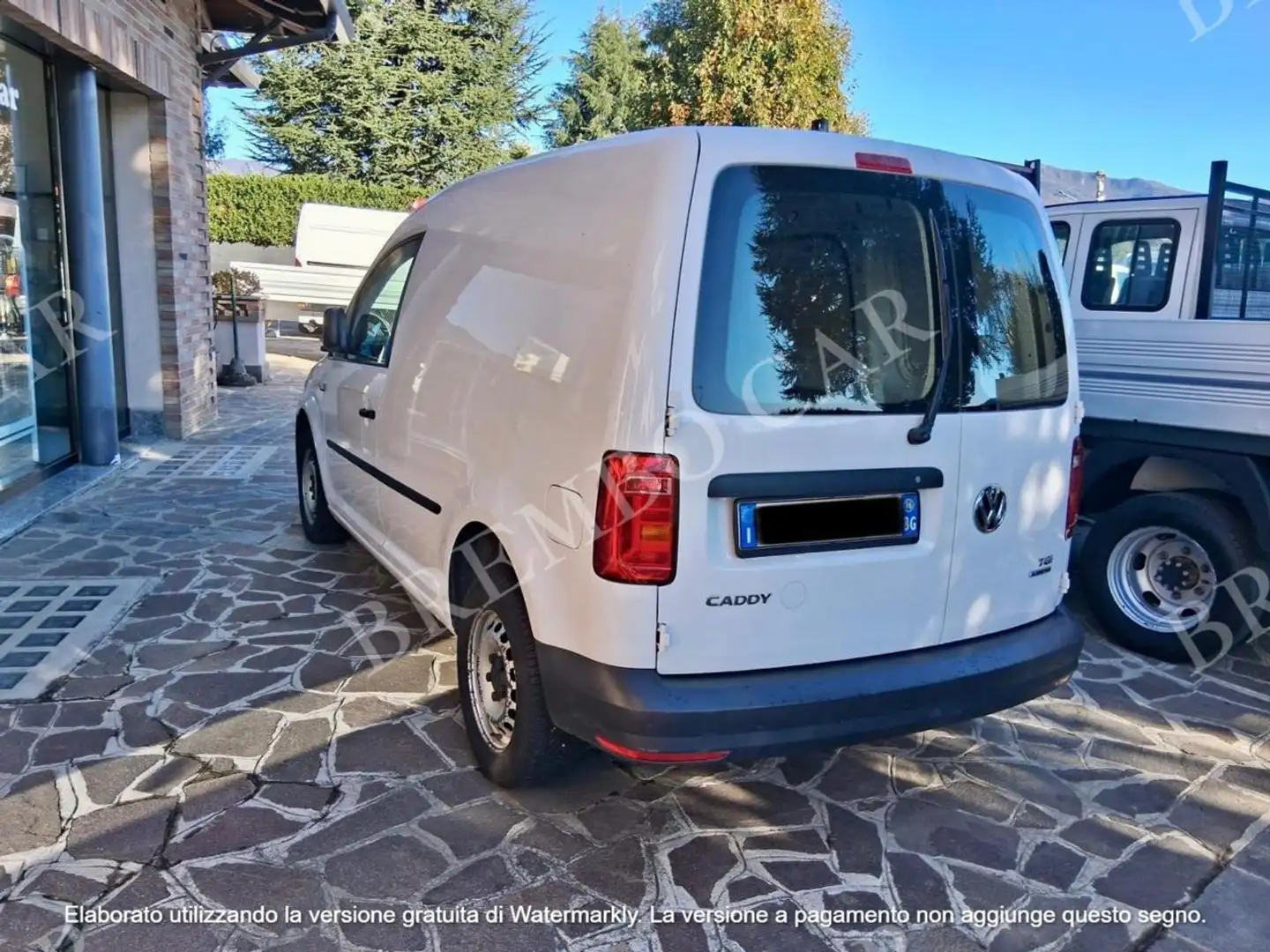 Volkswagen Caddy 1.4 TGI Furgone Bianco - 2