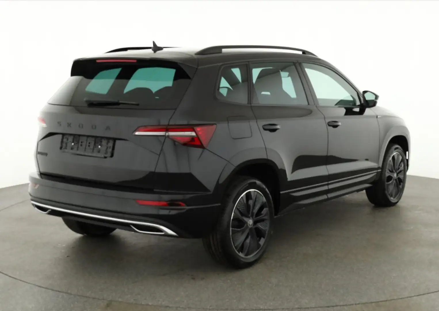 Skoda Karoq Sportline 1.5 TSI DSG Sportline, AHK, Navi, Mat... Schwarz - 2