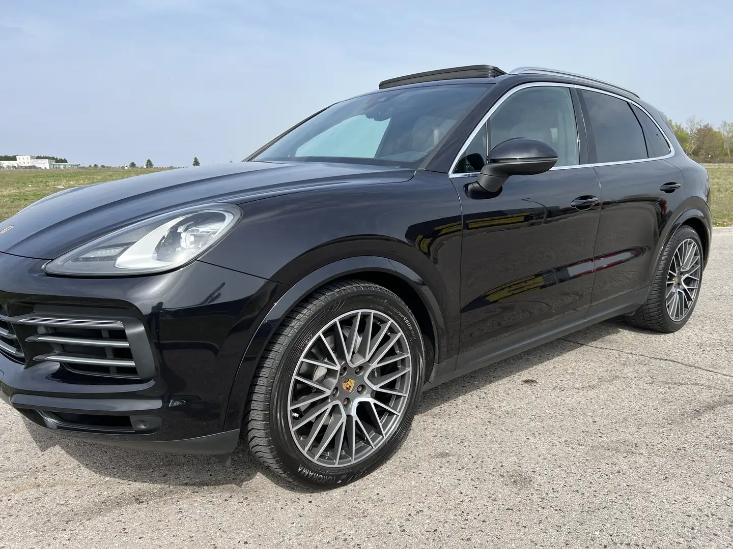 Porsche Cayenne III Aut. Pickerl NEU Schwarz - 1