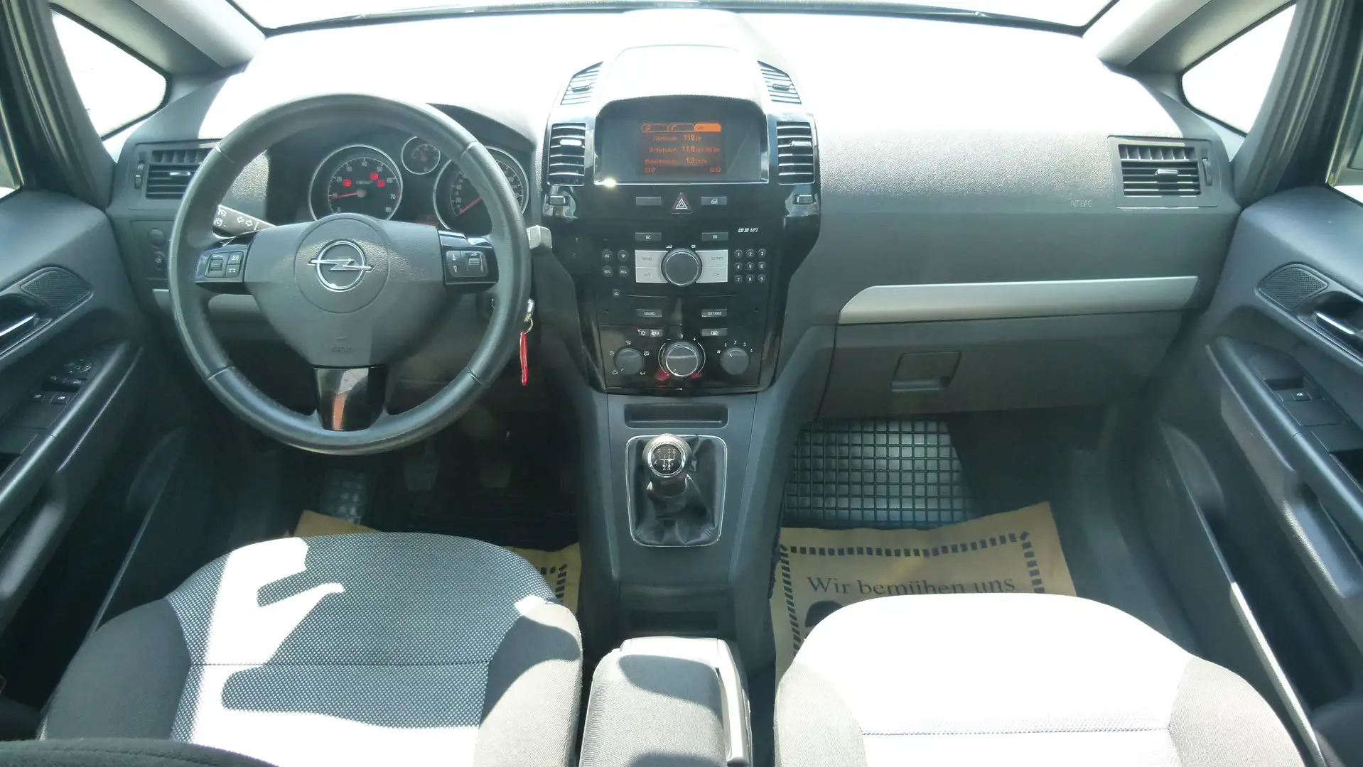Opel Zafira 1,6 Edition Plus *7-Sitzer*KLIMA*Tempomat* Bleu - 2