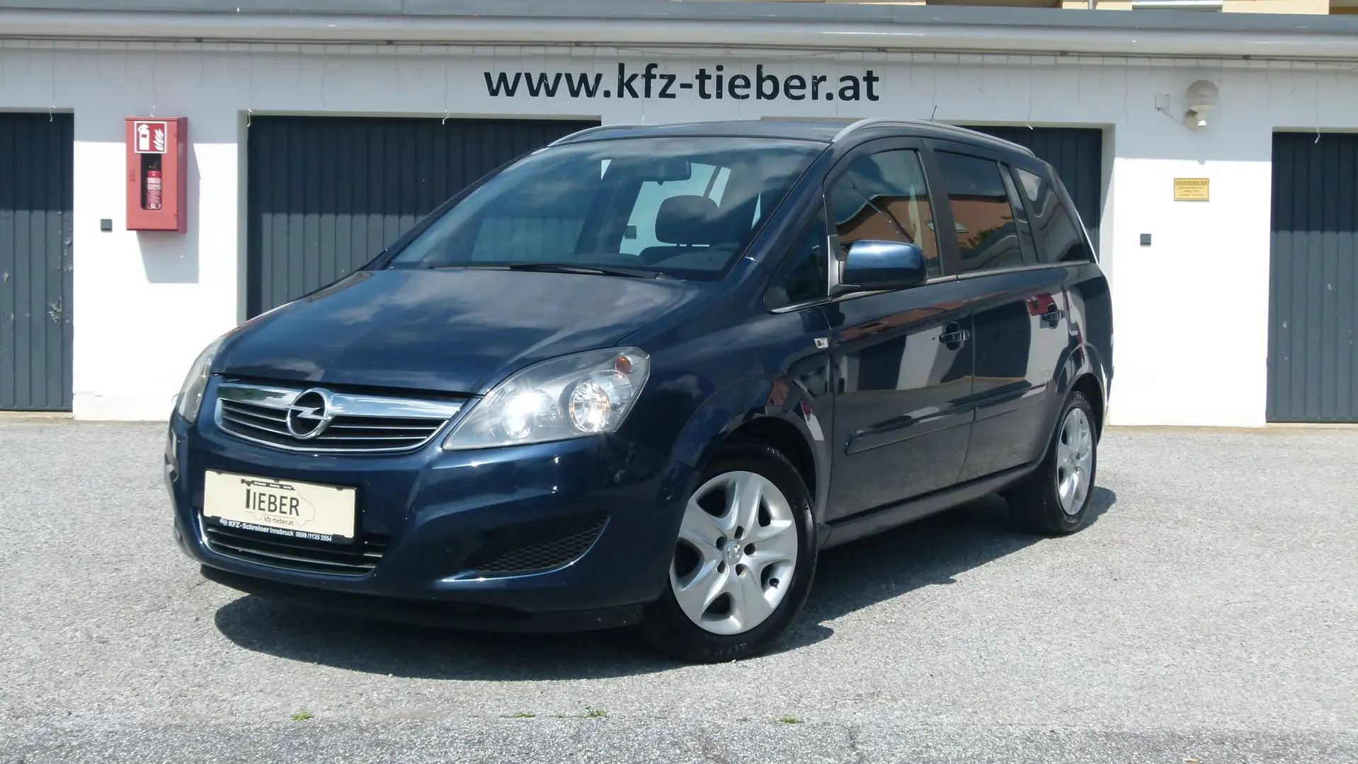 Opel Zafira 1,6 Edition Plus *7-Sitzer*KLIMA*Tempomat* Bleu - 1